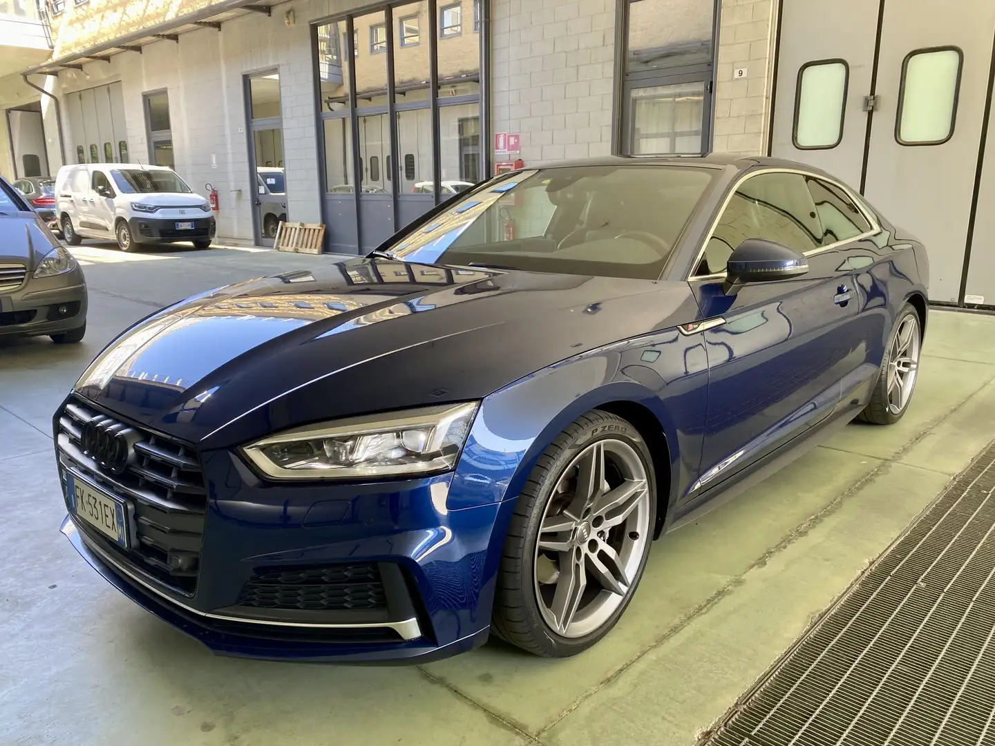 Audi A5 Coupe 2.0 tdi S line edition 190cv multitronic Blau - 2