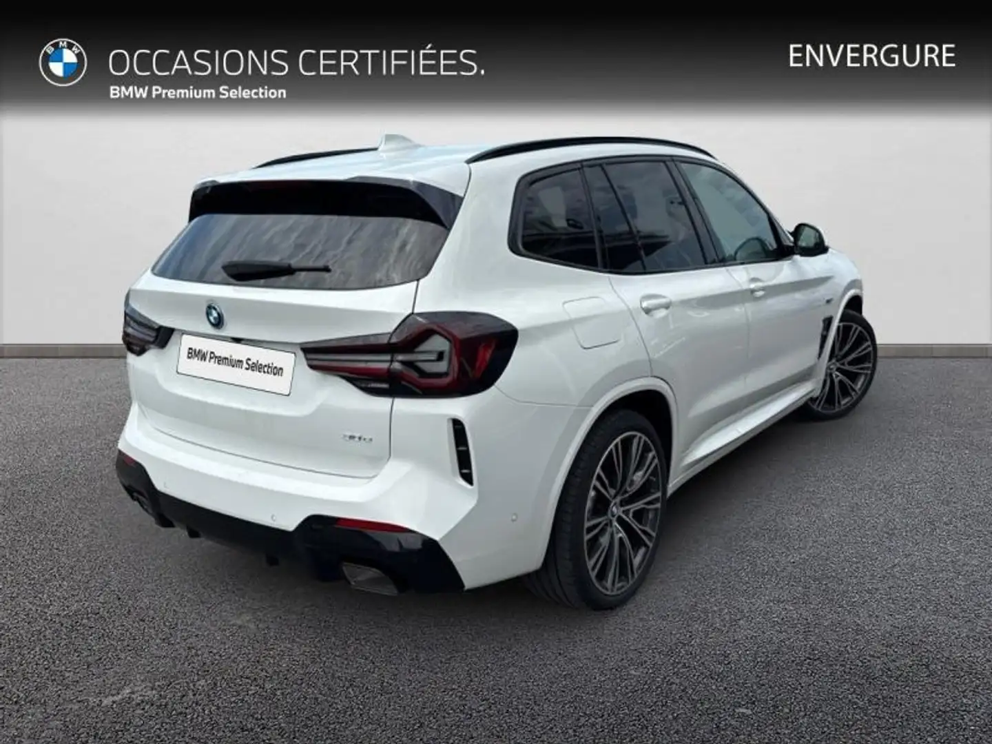 BMW X3 xDrive30e 292ch M Sport Blanc - 2