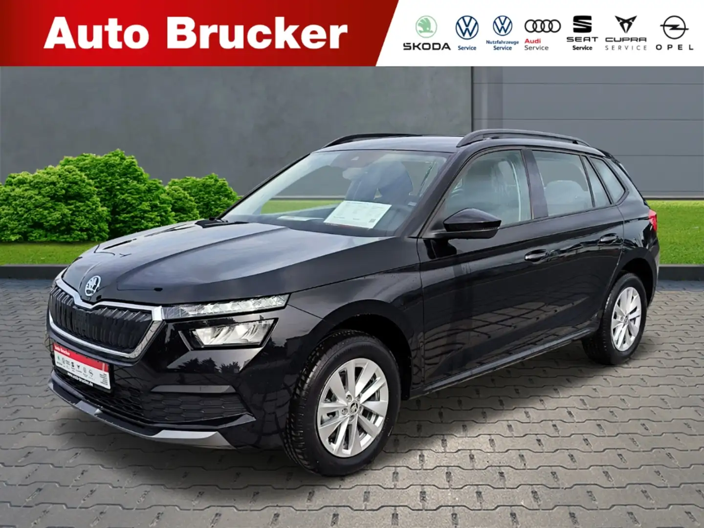 Skoda Kamiq Ambition 1.0 TSI LED DAB PDC Tempomat Alu Schwarz - 1