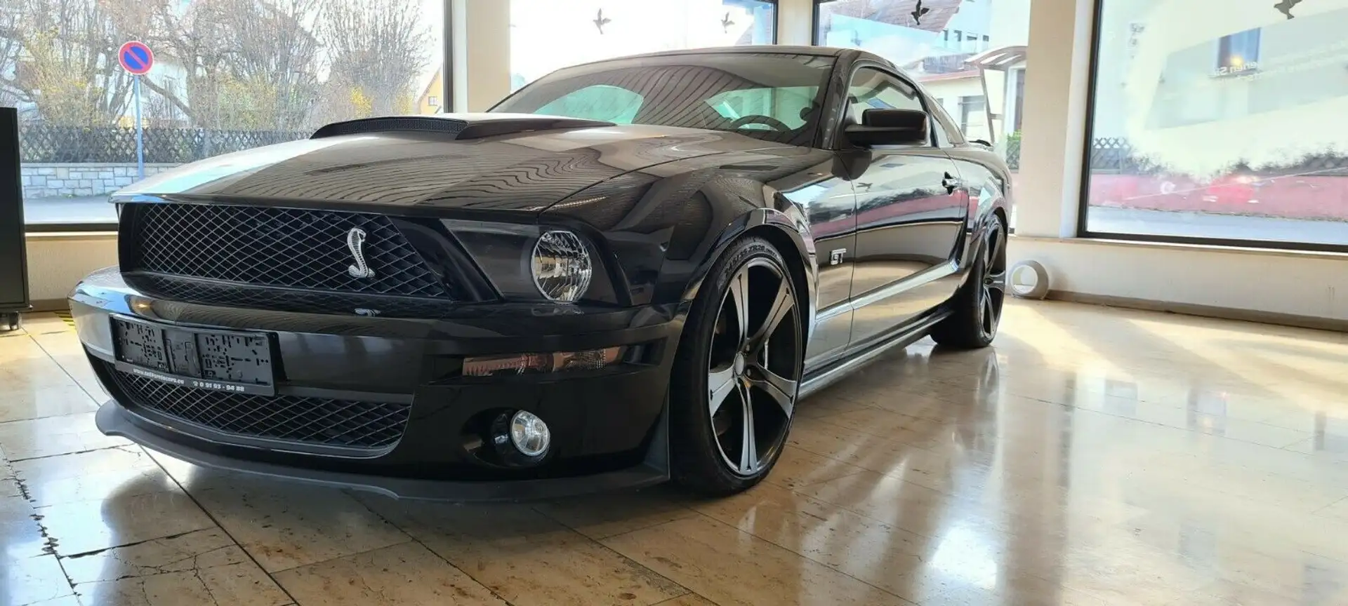 Ford Mustang GT *EINZELSTÜCK*Kompressor*Shelby*Roush* Чорний - 1