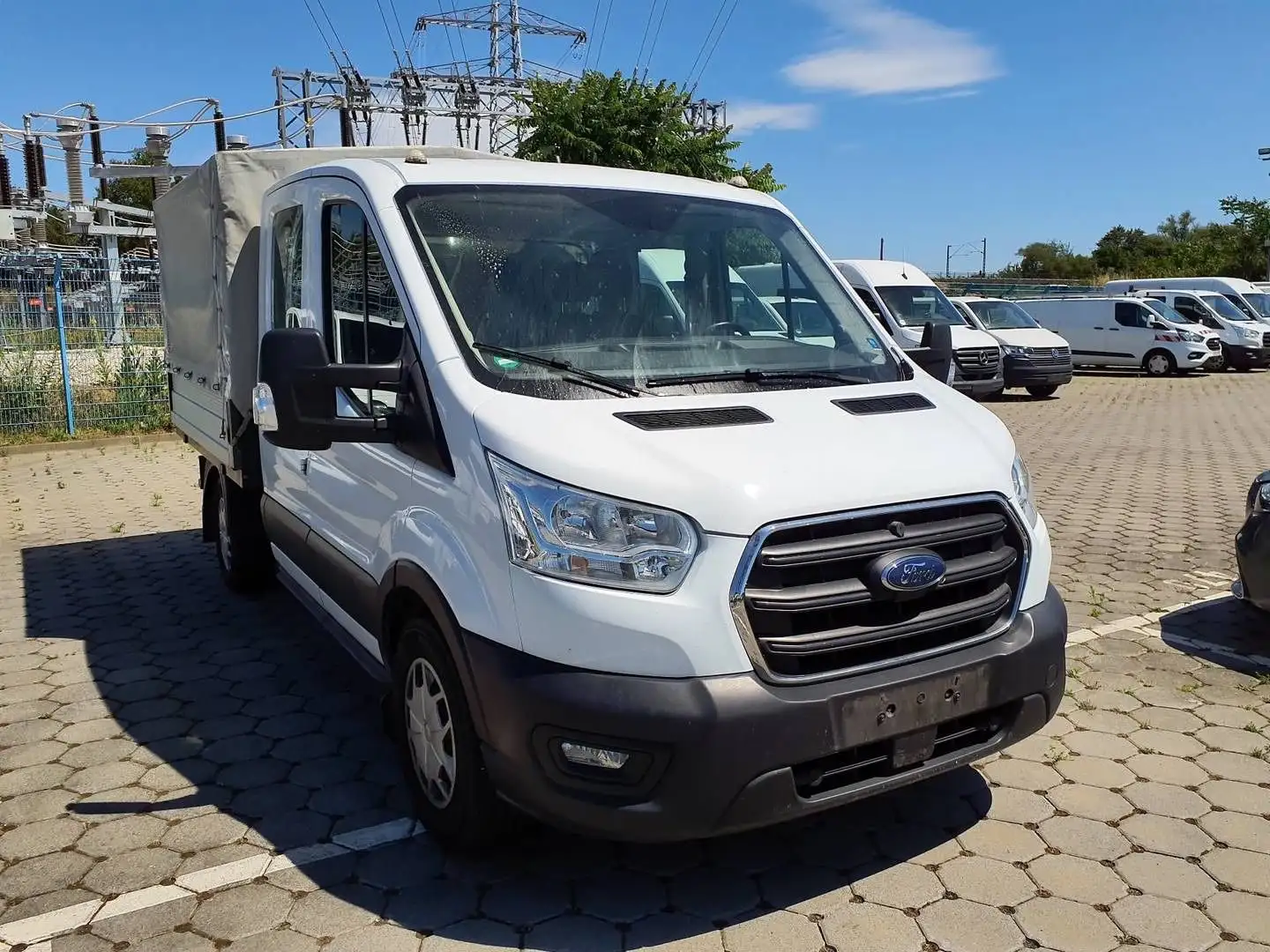 Ford Transit Pritsche 350 L2 Doppelkabine*4x4*ALLRAD* Blanco - 2