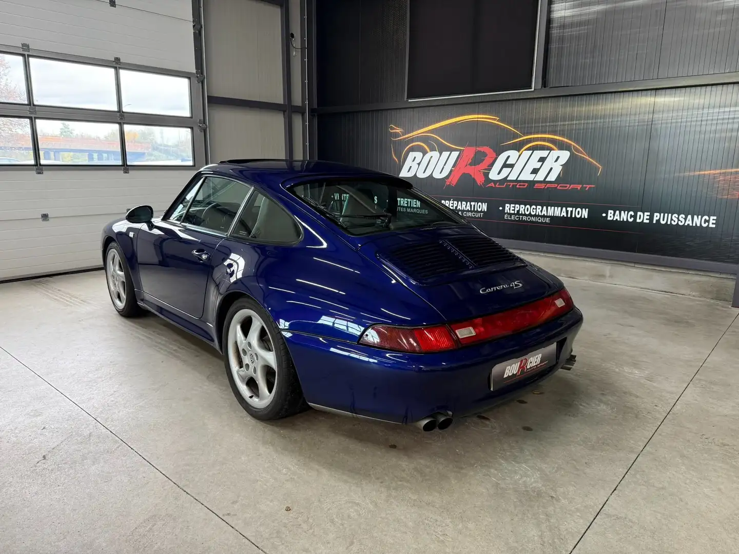 Porsche 993 Carrera 4S Bleu - 2