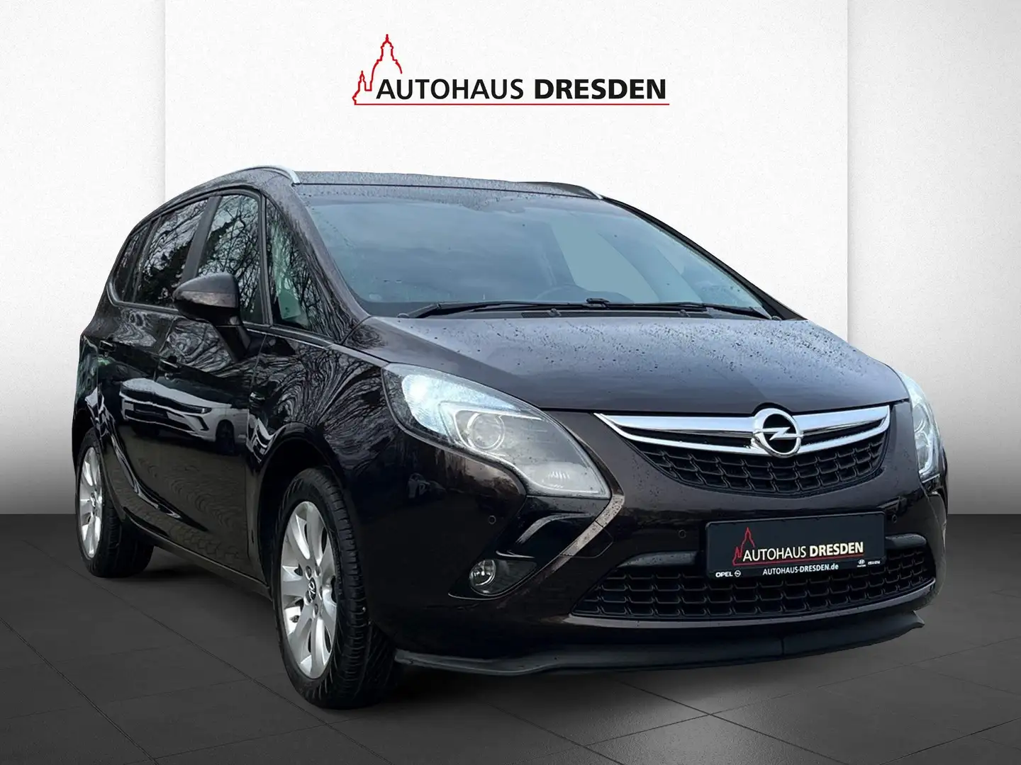 Opel Zafira C Tourer 1.4 Turbo Style SHZ+2xKlima+LM Barna - 2