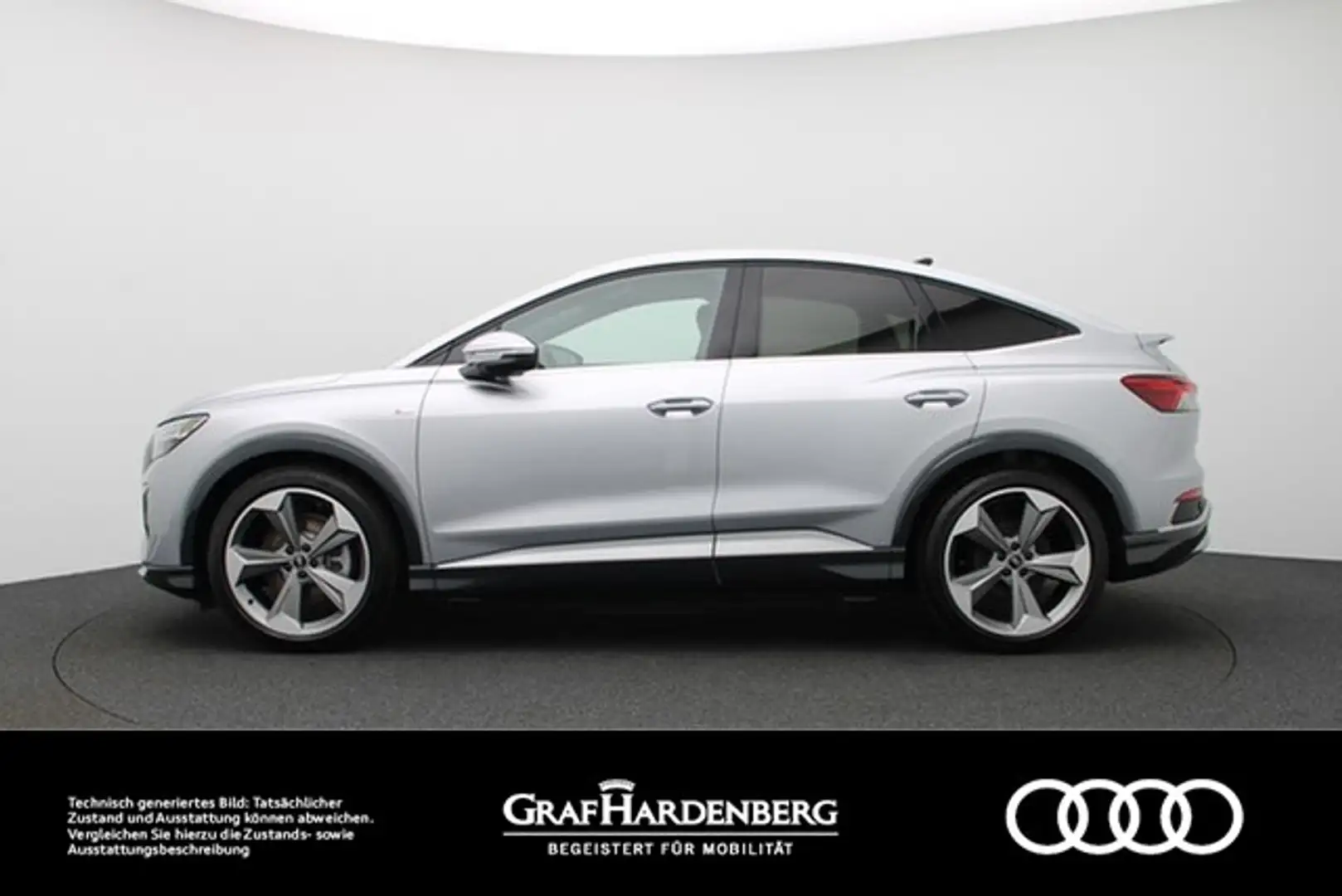 Audi 50 e-tron quattro S line LED Navi Silber - 2