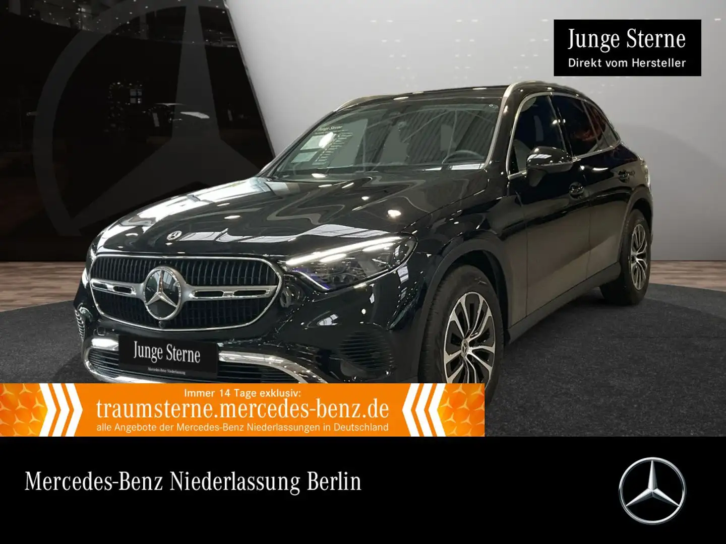 Mercedes-Benz GLC 200 4M AVANTG+KAMERA+TOTW+KEYLESS+9G Noir - 1