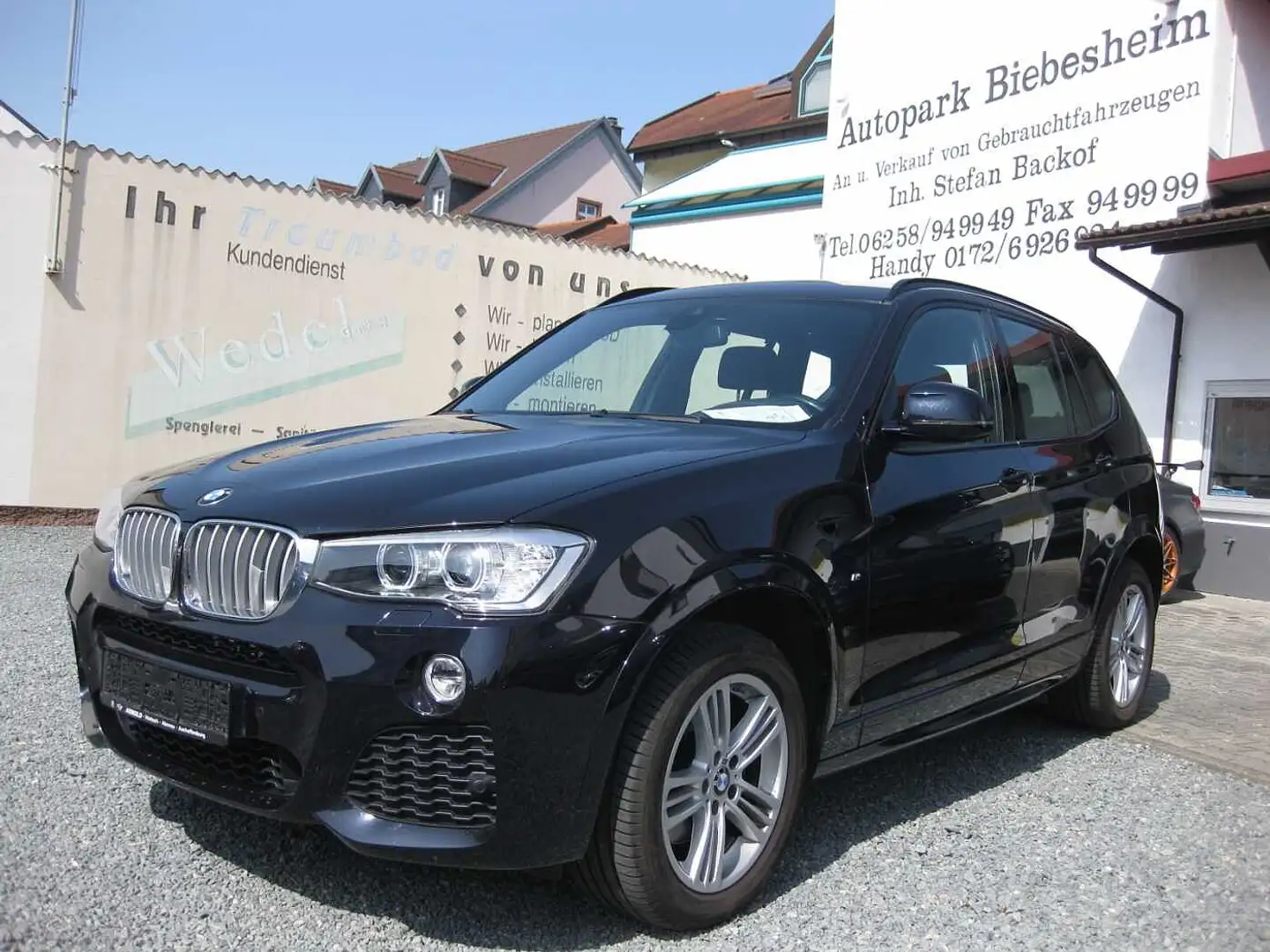 BMW X3 xDrive28i Sport-Aut. M Sport 1HD dt.Fzg. Noir - 1