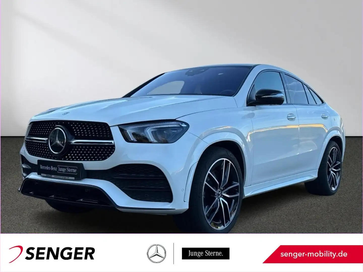 Mercedes-Benz GLE 400 d 4M Coupe AMG Airmatic Panorama AHK Blanc - 1
