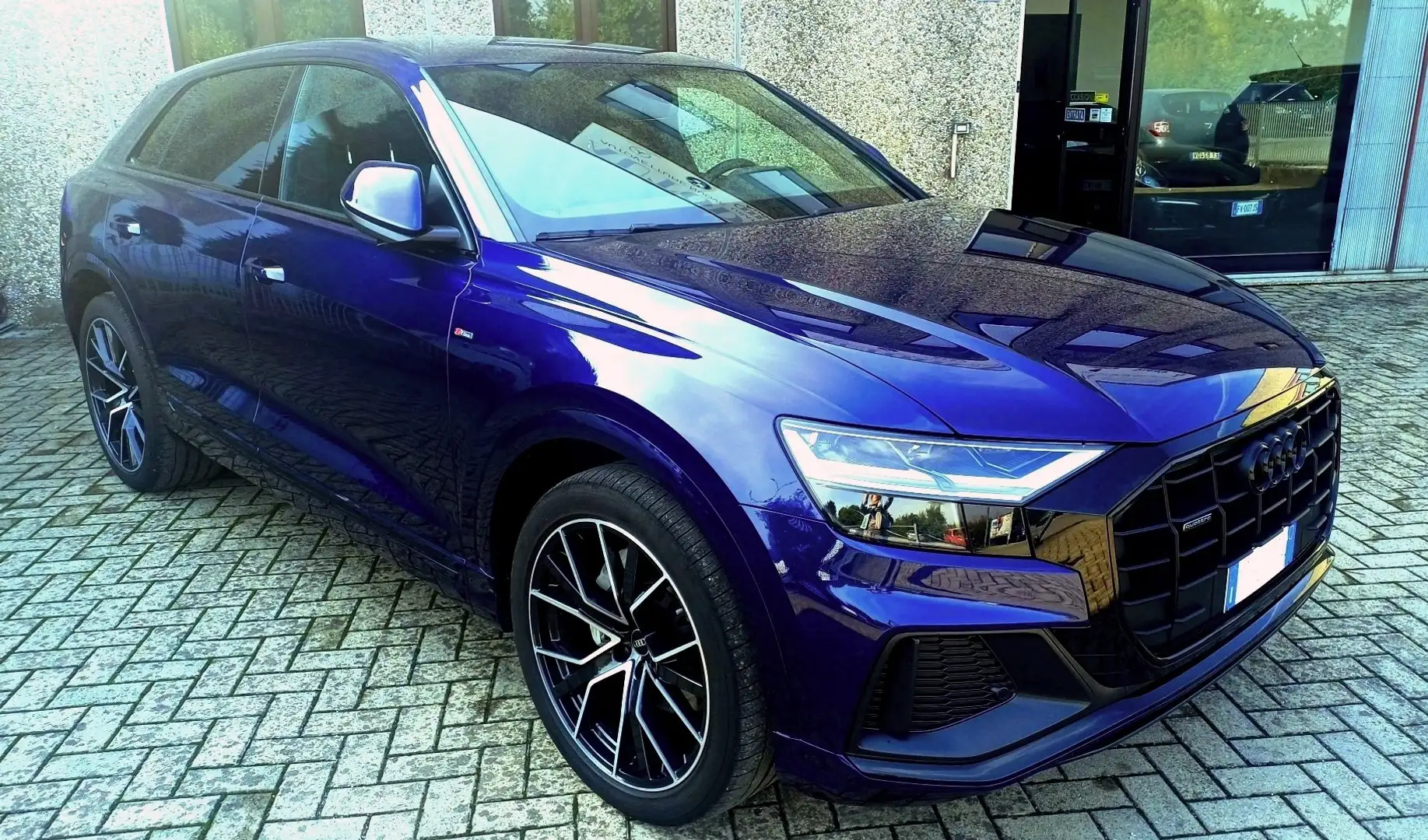 Audi Q8 45 3.0 tdi Sport quattro Tiptronic- Unicopropriet. Blau - 1