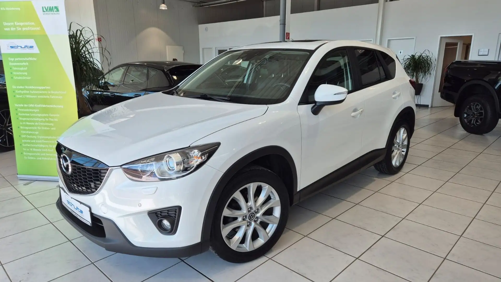 Mazda CX-5 Sports-Line AWD Kamera*Xenon*Navi*Schiebeda Wit - 1