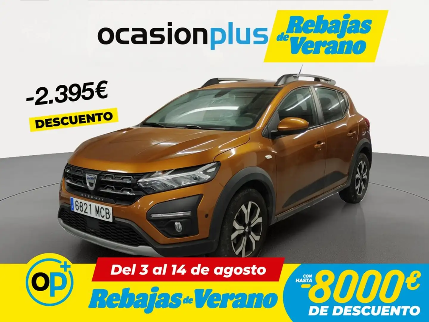 Dacia Sandero Stepway TCe Essential 67kW Naranja - 1