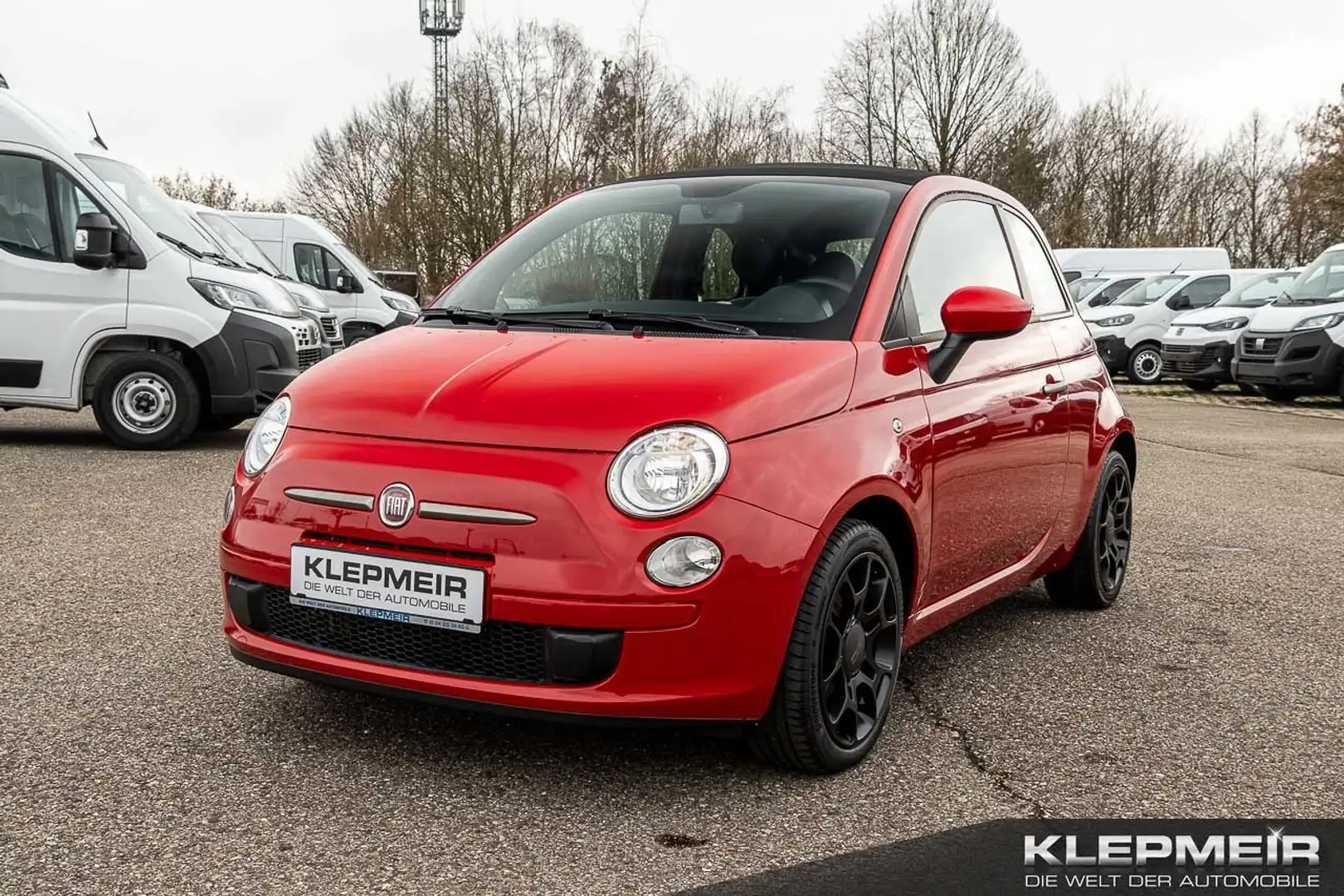 Fiat 500C 0.9 8V TwinAir PLUS 63KW (85PS) Rood - 1