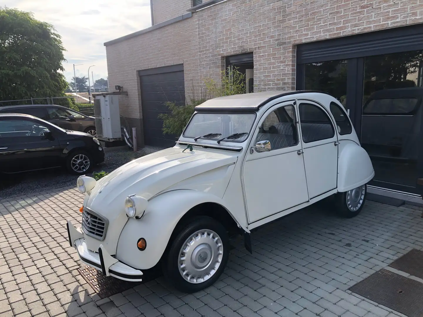 Citroen 2CV PERRIER 1er MAIN de LIÈGE ~ RARE !!! Wit - 1