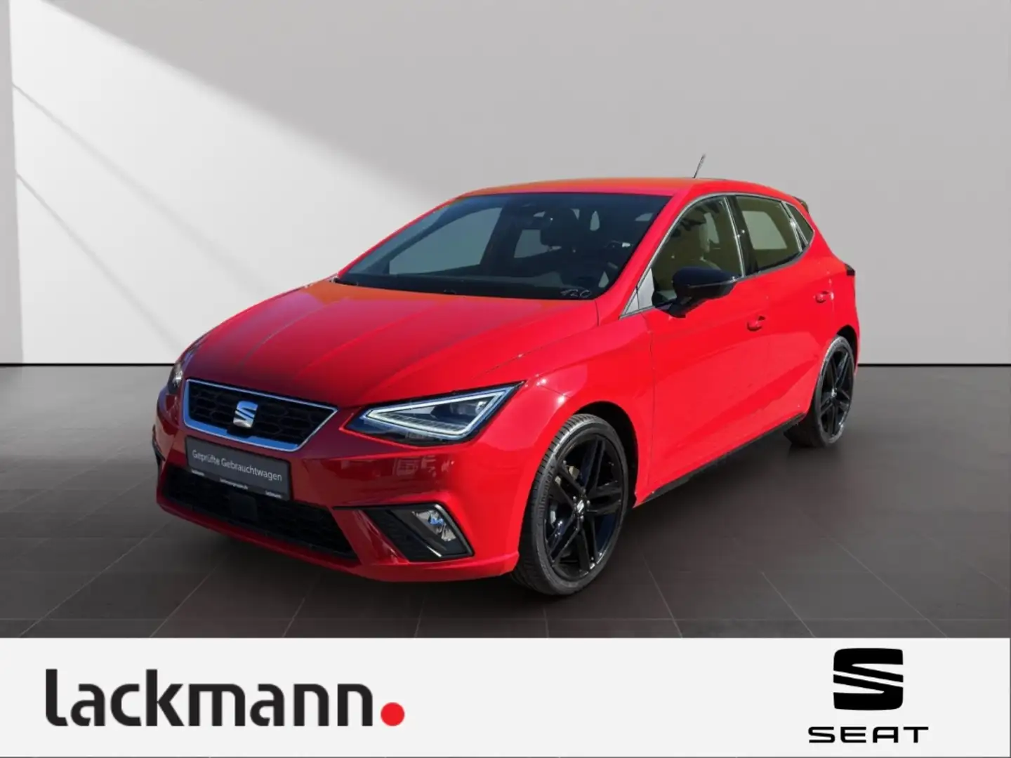 SEAT Ibiza 1.0 FR Black Ed.*Navi*LED*Virtual*CarPlay* Rot - 1