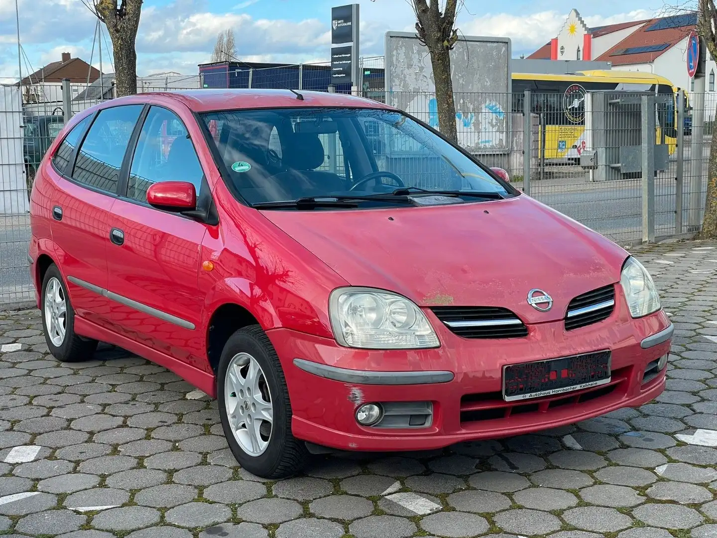 Nissan Almera Tino 1.8 TÜV 1.Hand Kamera AHK Rot - 2
