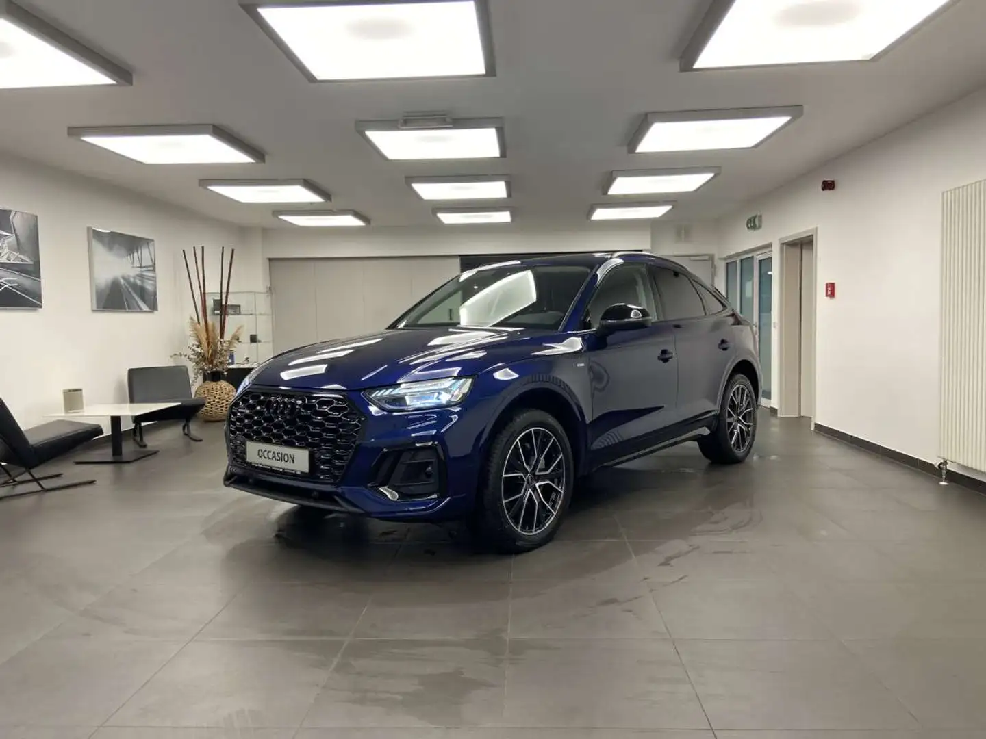 Audi Q5 Sportback S line 40 TDI quattro 204 CV S tronic Bleu - 1