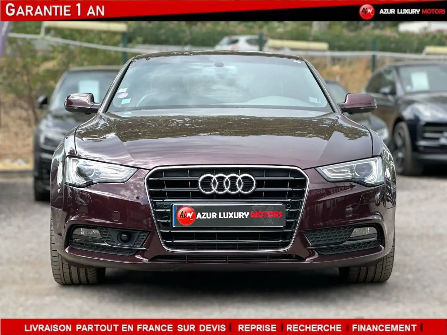 Audi A5 1.8 TFSI 170 Ambition Luxe Multitronic Rouge - 2