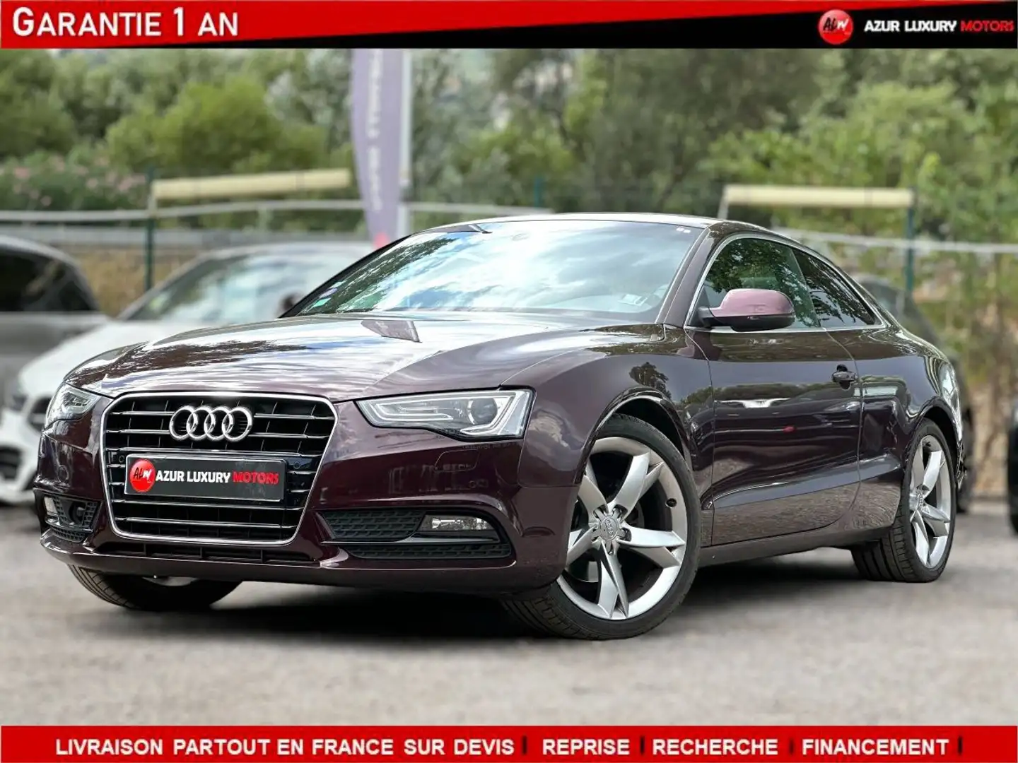Audi A5 1.8 TFSI 170 Ambition Luxe Multitronic Rouge - 1