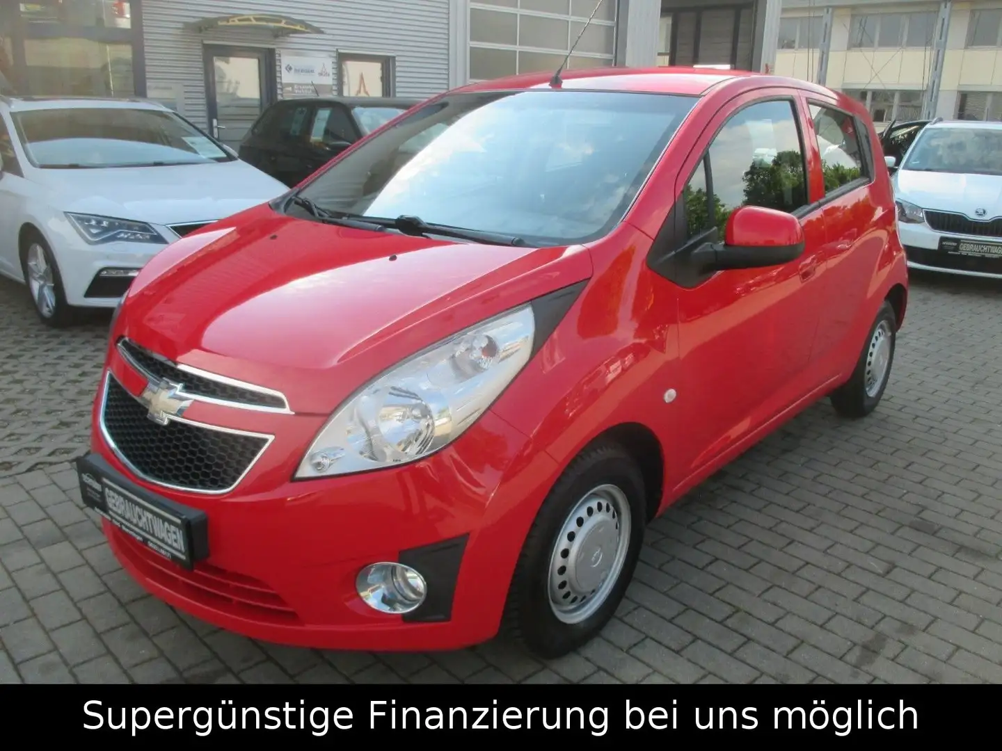 Chevrolet Spark LS,KLIMA,GARANTIE,SERVO Czerwony - 1