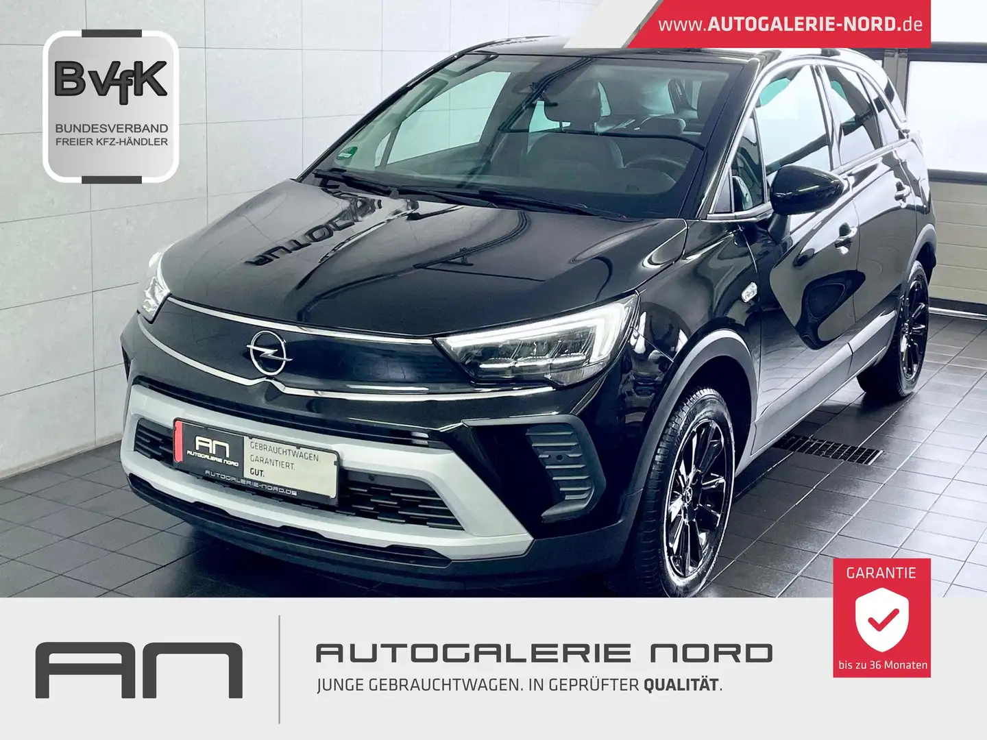 Opel Crossland Elegance LED-SW+Navi+Sitz/Lenk-Heizung crna - 1