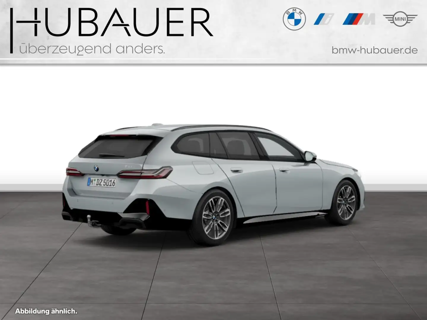 BMW 520 d Touring [M Sport, AHK, ACC, RFK, h&k Sound] Grau - 2