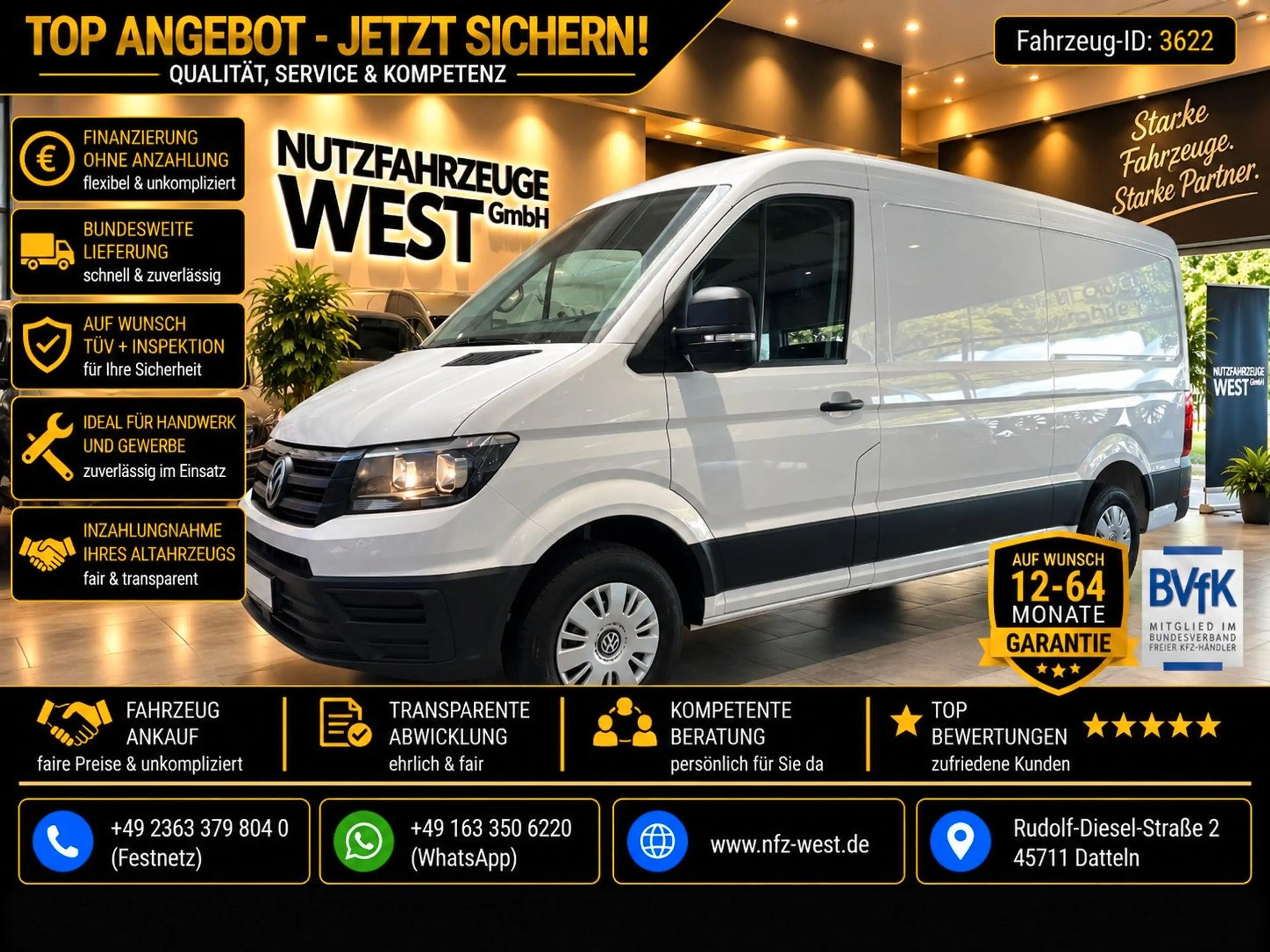 Volkswagen Crafter TDI Lange Version*L2-H1*Garantie*