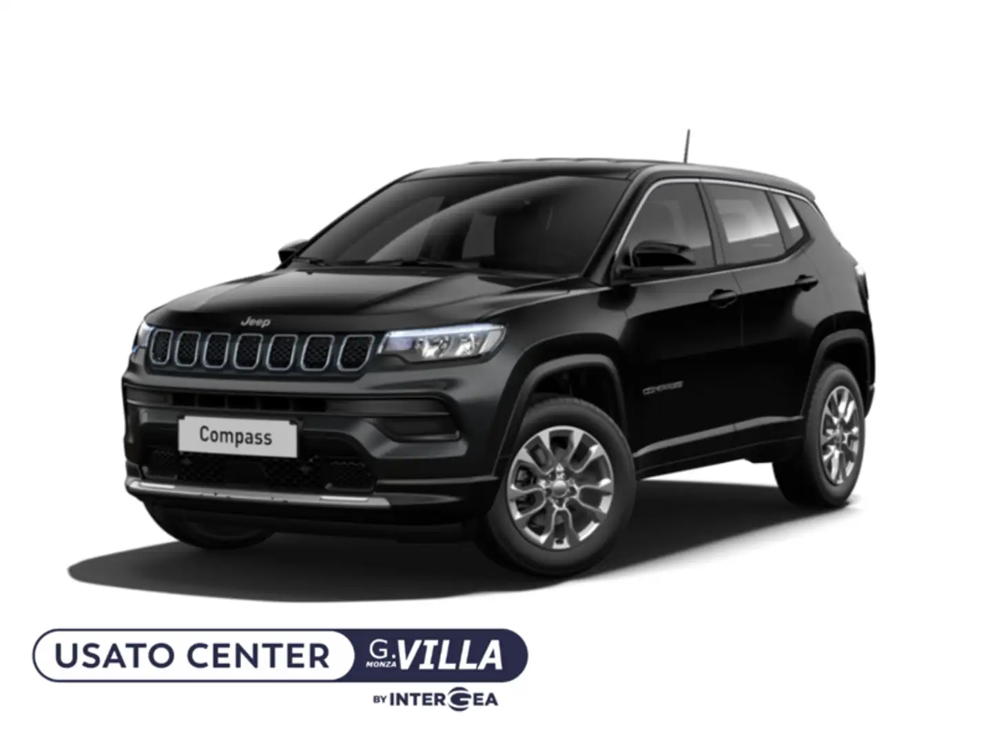 Jeep Compass 1.5 Turbo T4 130 CV MHEV 2WD Altitude con Pack Ze Nero - 1