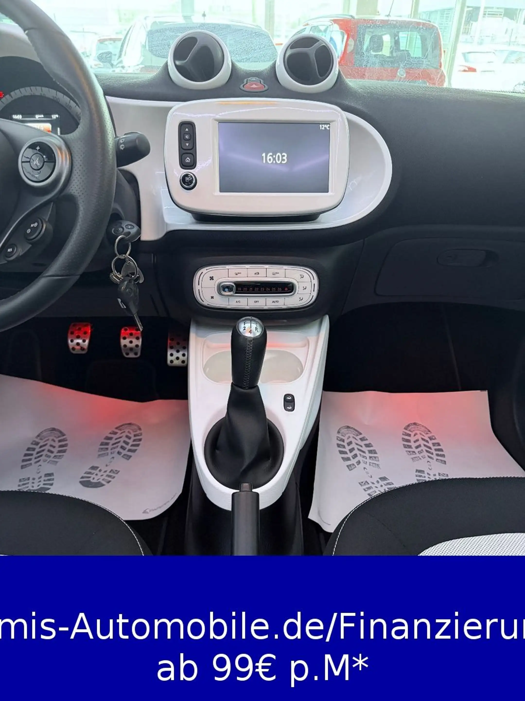 smart forFour Passion Navi Faltdach Sitzheizung PDC — photo 14