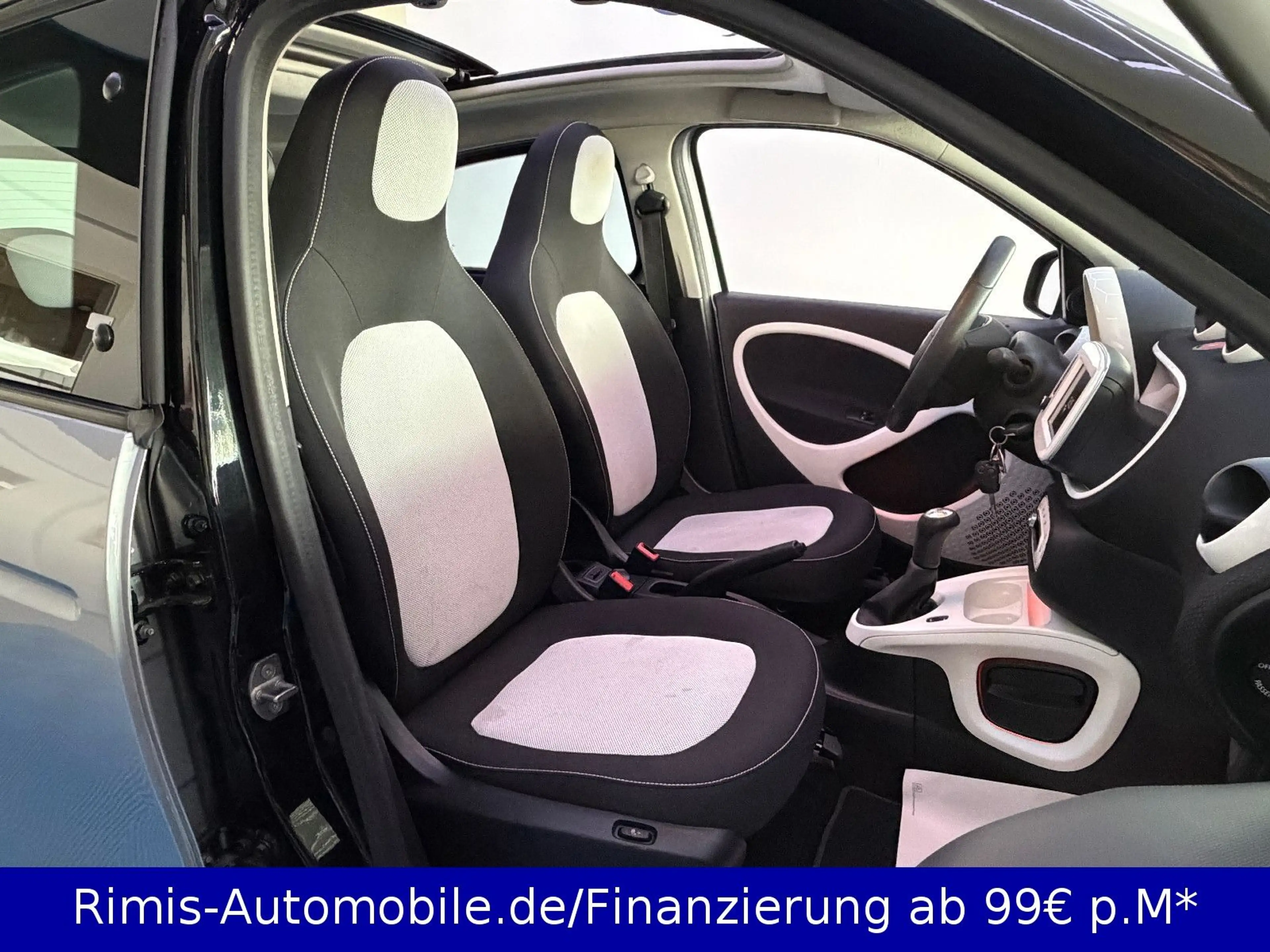smart forFour Passion Navi Faltdach Sitzheizung PDC — photo 13