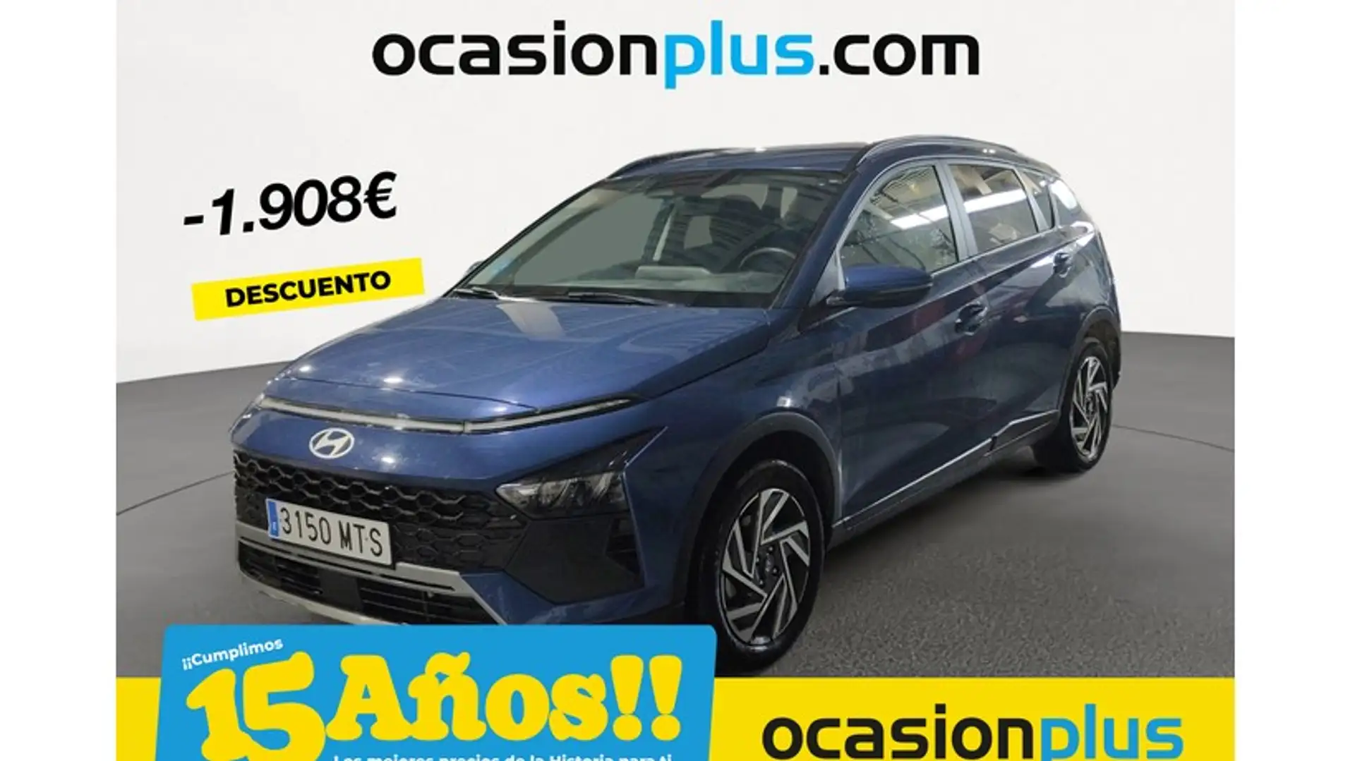 Hyundai BAYON 1.0 TGDI 48V Maxx 7DCT Bleu - 1