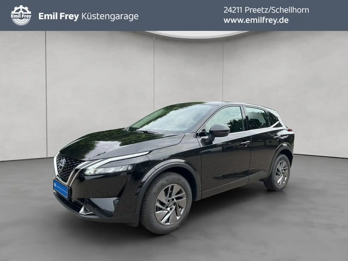 Nissan Qashqai 1.3 DIG Xtronic Acenta Navi, LED,KAMERA, Zwart - 1