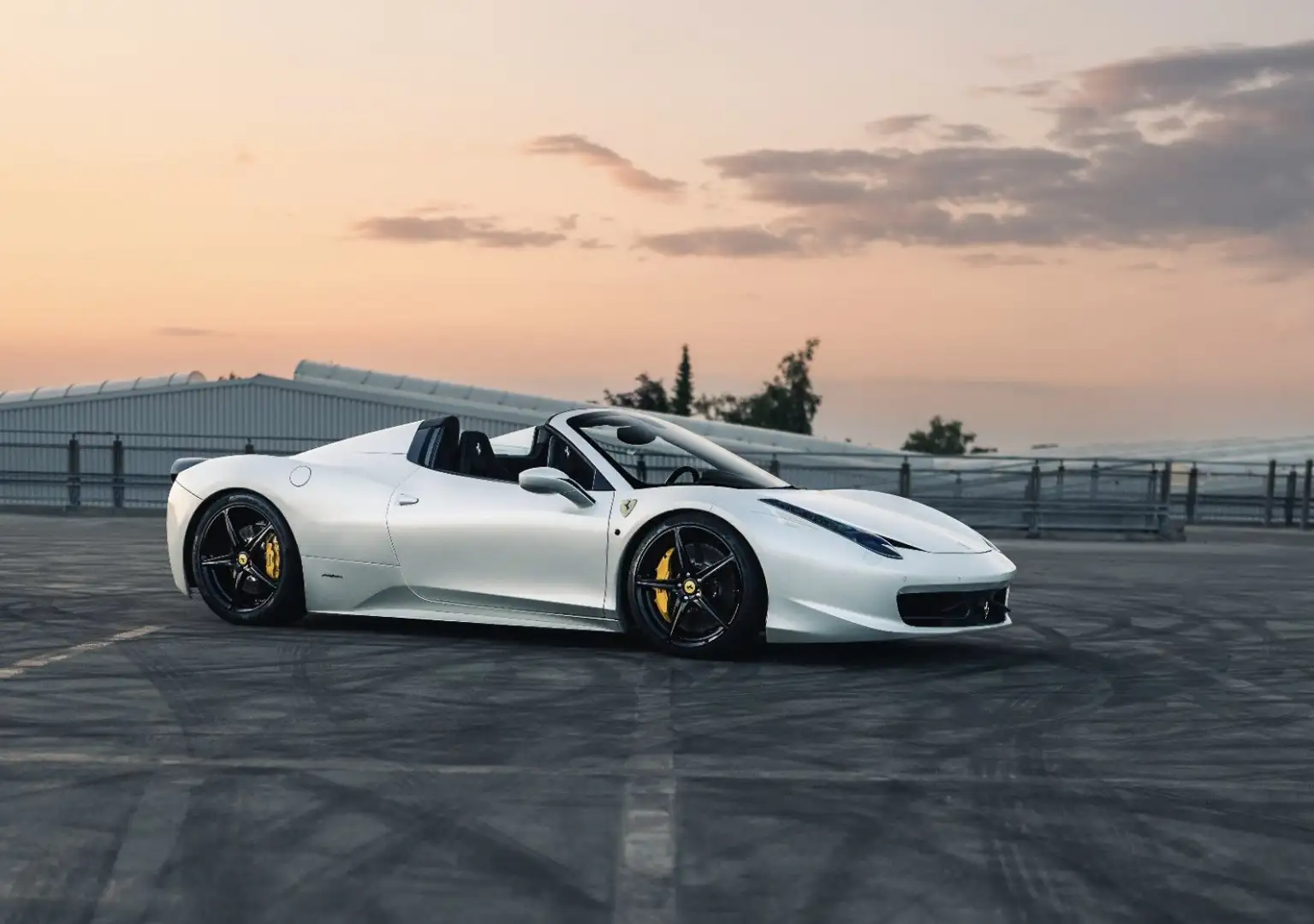 Ferrari 458 Spider*TOP Ausstattung*voll gewartet*TOP Zustand Blanc - 1