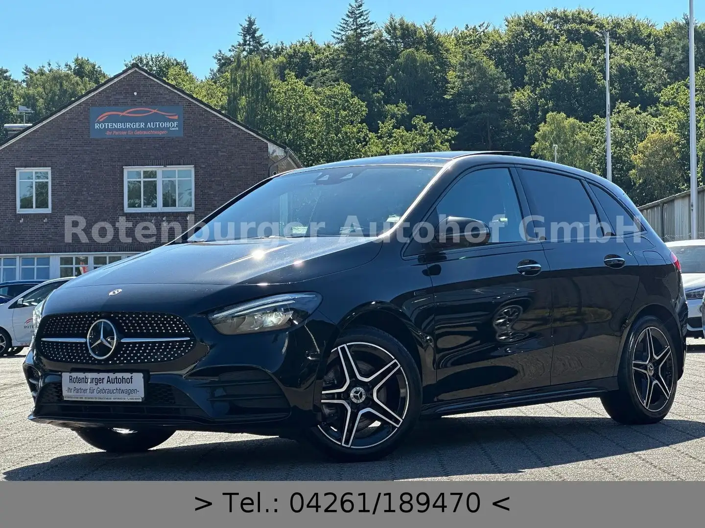 Mercedes-Benz B 250 E*8G-DCT*AMG-LINE*MBUX*PANO*LEDER*360°KAM* Schwarz - 1