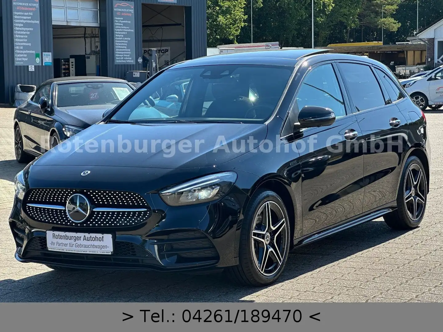 Mercedes-Benz B 250 E*8G-DCT*AMG-LINE*MBUX*PANO*LEDER*360°KAM* Schwarz - 2