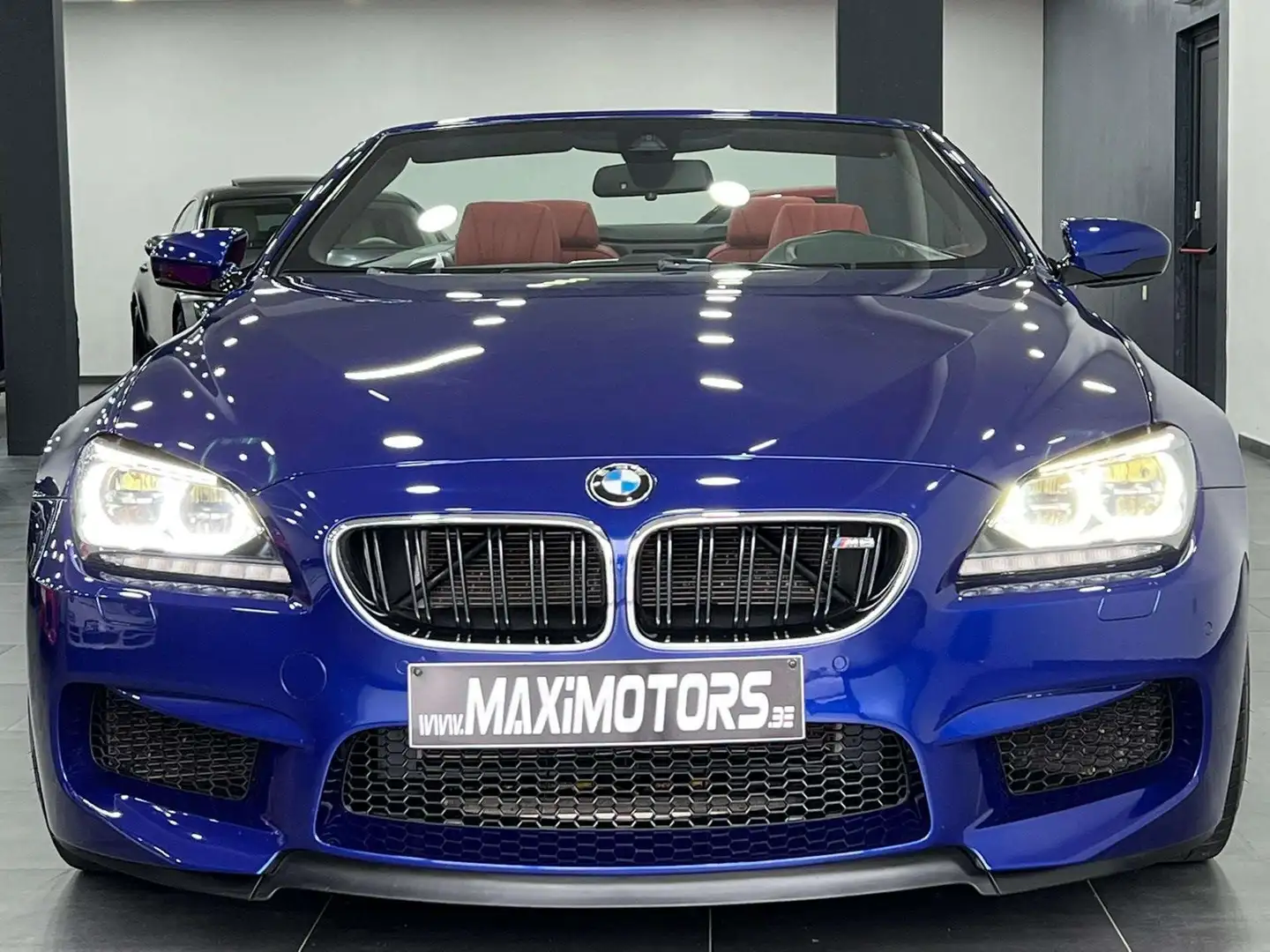 BMW M6 4.4V8 Cabrio Full Options 44742Km Config. Unique Bleu - 2