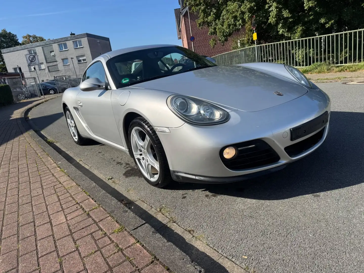 Porsche Cayman Facelift Scheckheft Lückenlos II.Hand DEU Silber - 1