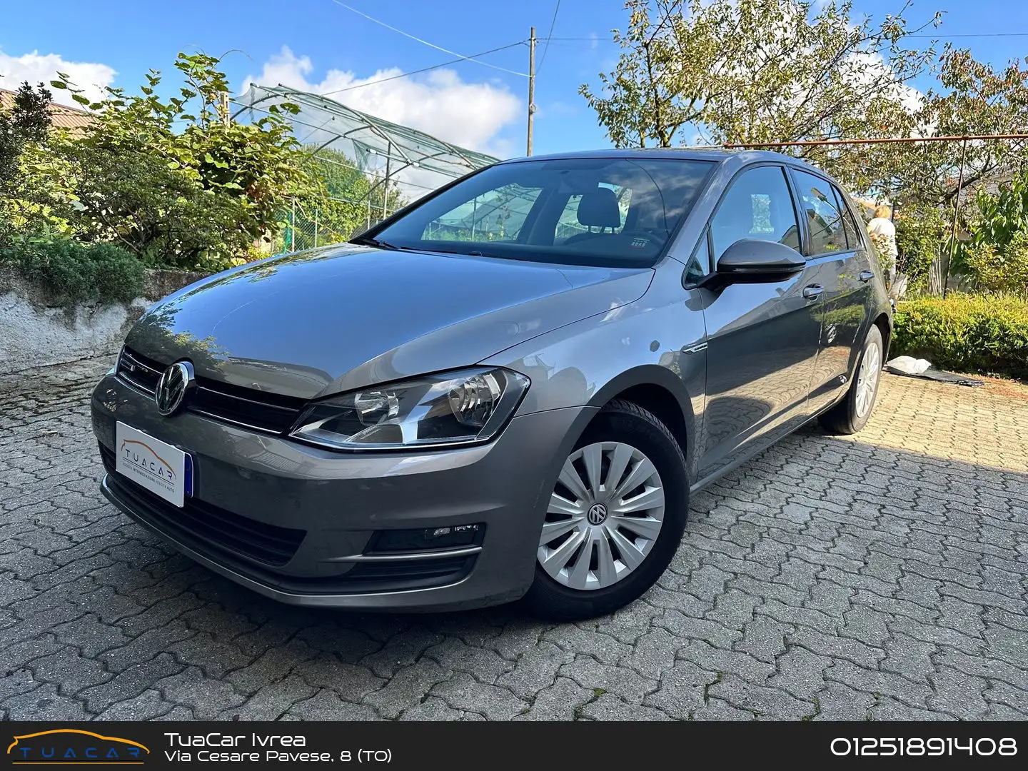 Volkswagen Golf Executive 1.4 TGI BlueMotion Grau - 1