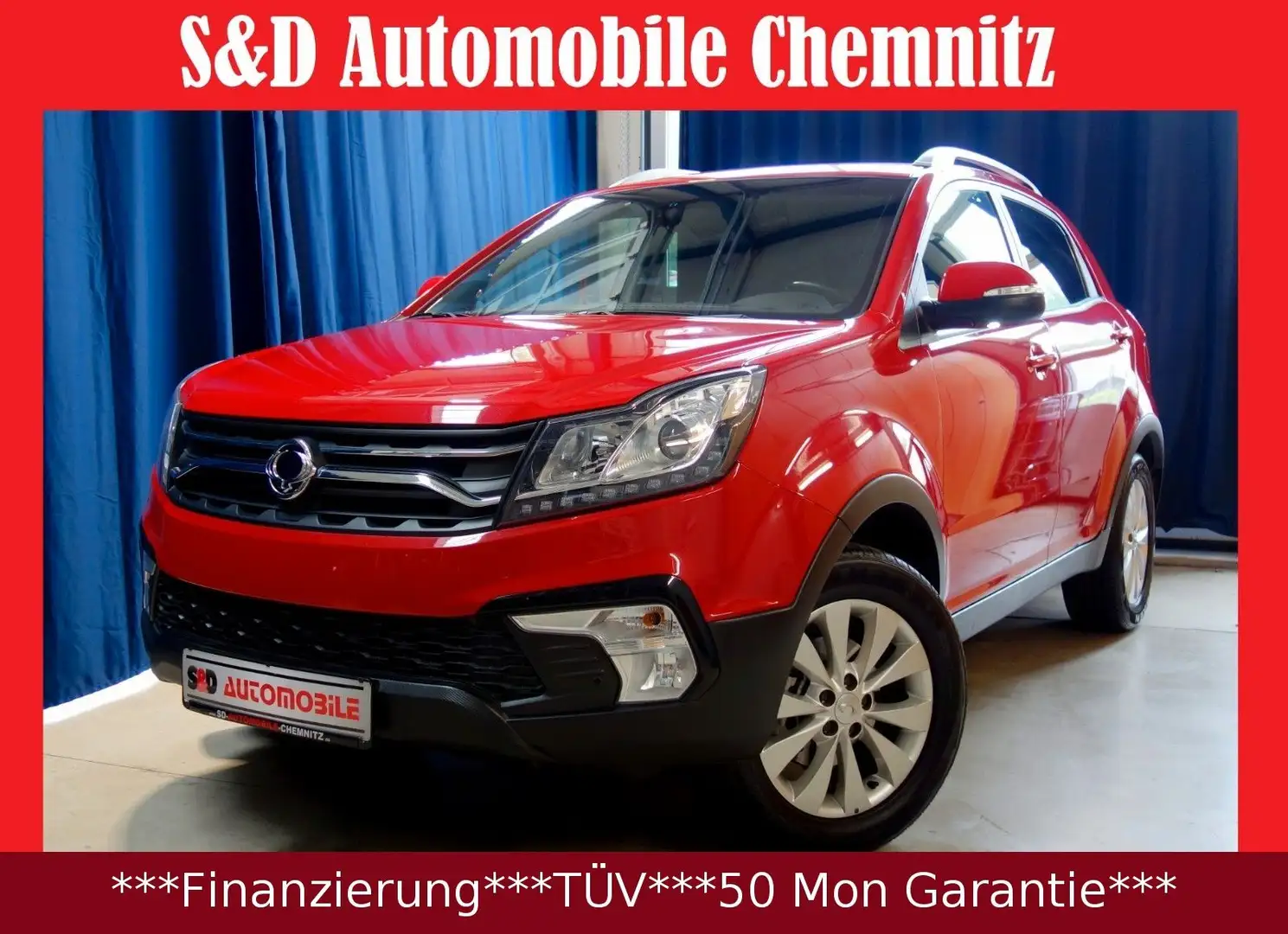 SsangYong Korando Ultimate 4x4"TÜV"GARANTIE" Rot - 1