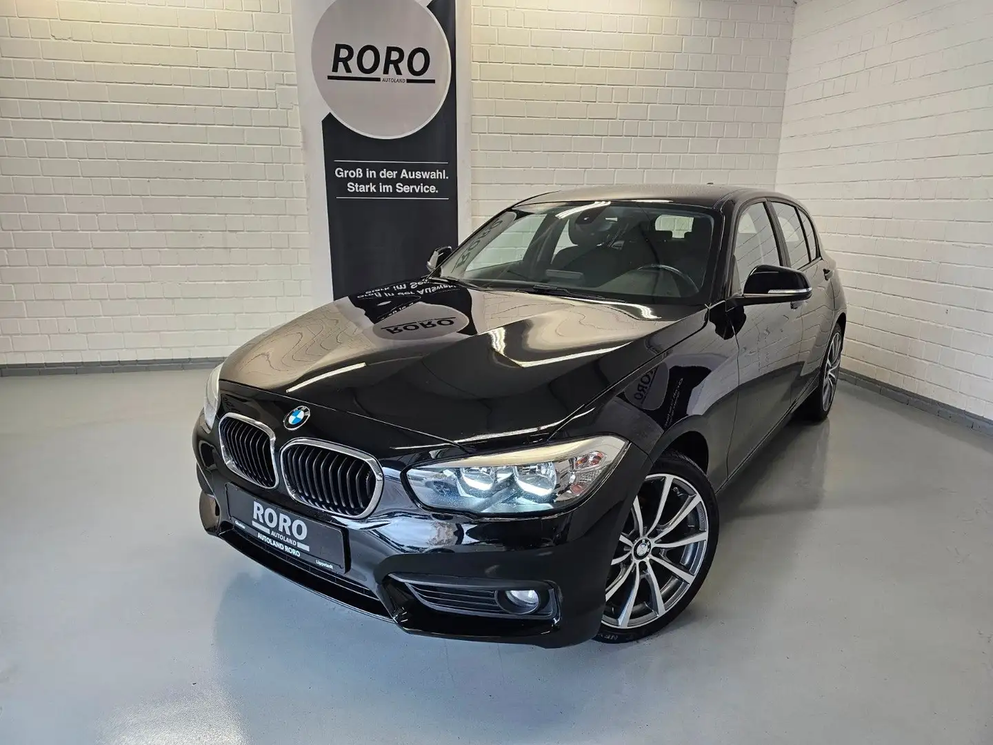 BMW 118 i  5-trg. + 8.Reifen/LED/TMP/2.Hand/Klimaauto Negro - 1