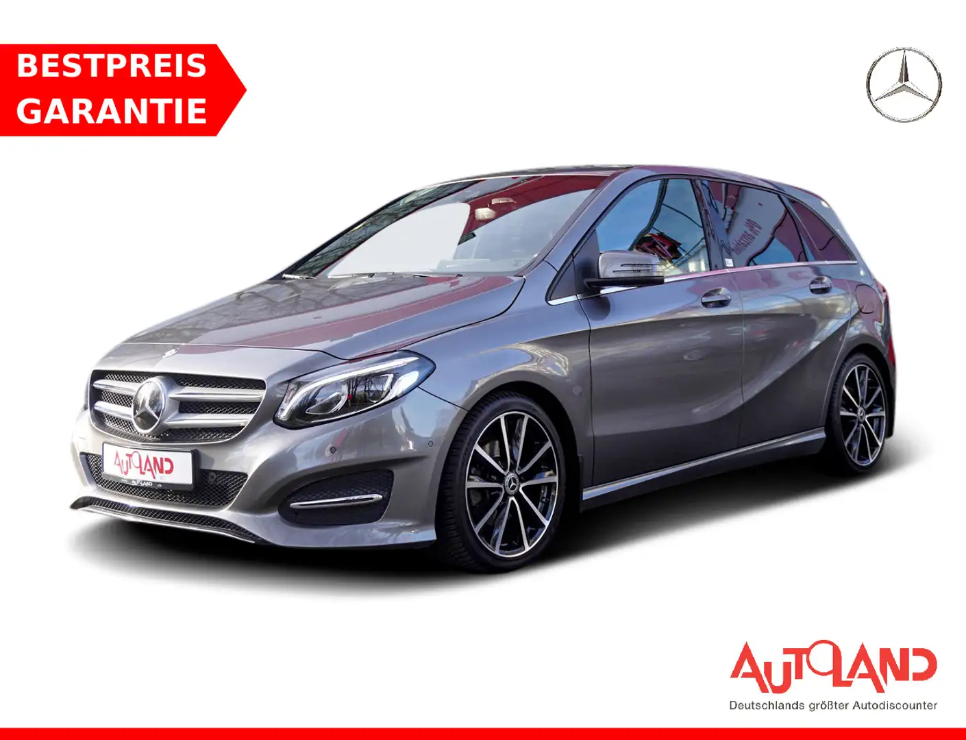 Mercedes-Benz B 220 B220 CDI AMG Line Automatik Sthzg Xenon Navi Kamer Grey - 1
