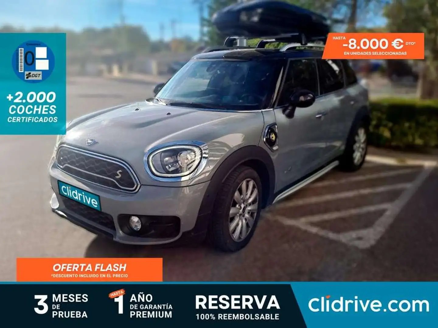 MINI Cooper S ALL4 E Gris - 1