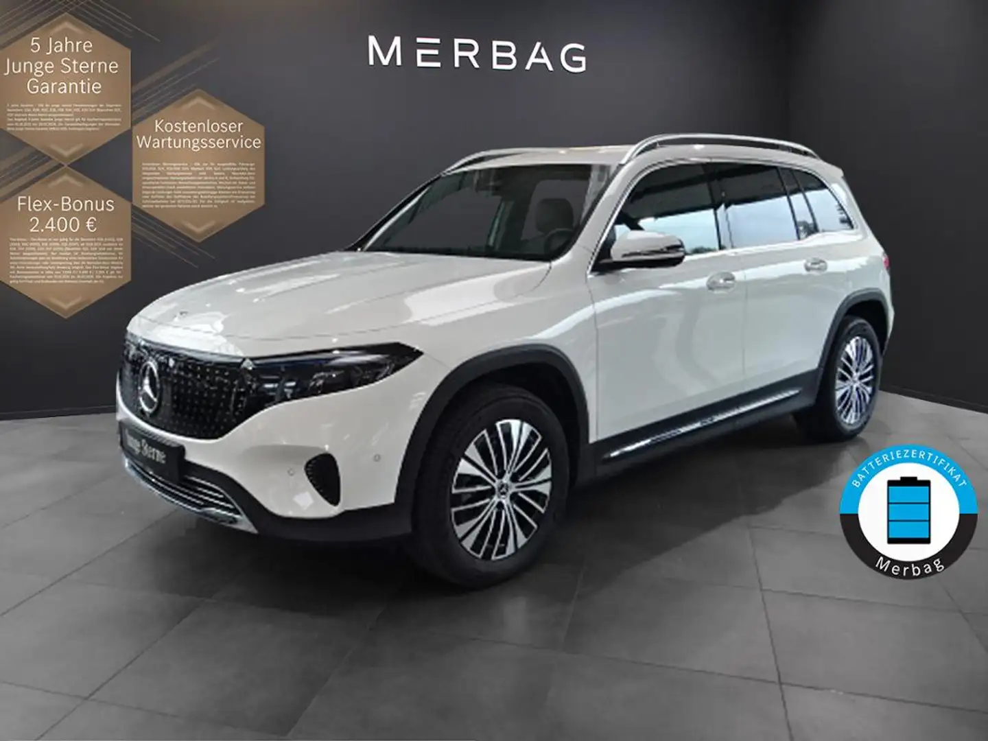 Mercedes-Benz EQB 350 4M *ElectricArt 7-Sitzer Kamera 360° LED Weiß - 2