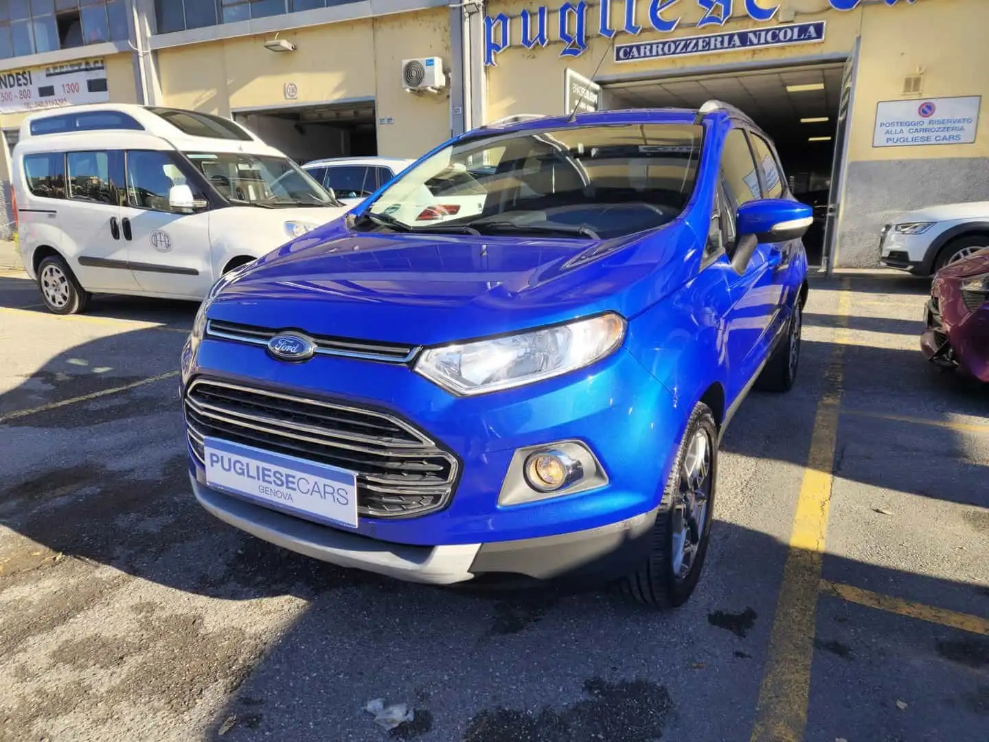 Ford EcoSport 1.5 Business c/navi 110cv cambio automatico Bleu - 1