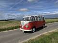 Volkswagen T1 Samba Bulli Faltdach 9Sitzer 23 Fenster Kırmızı - thumbnail 6