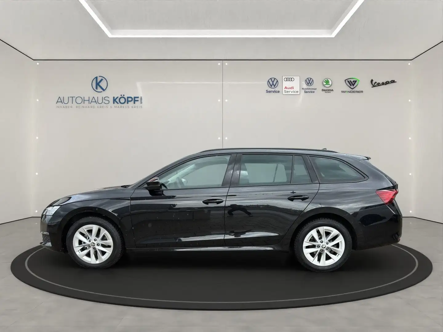 Skoda Octavia 1.5 TSI DSG Combi mHEV/HeadUp/Leder Schwarz - 2