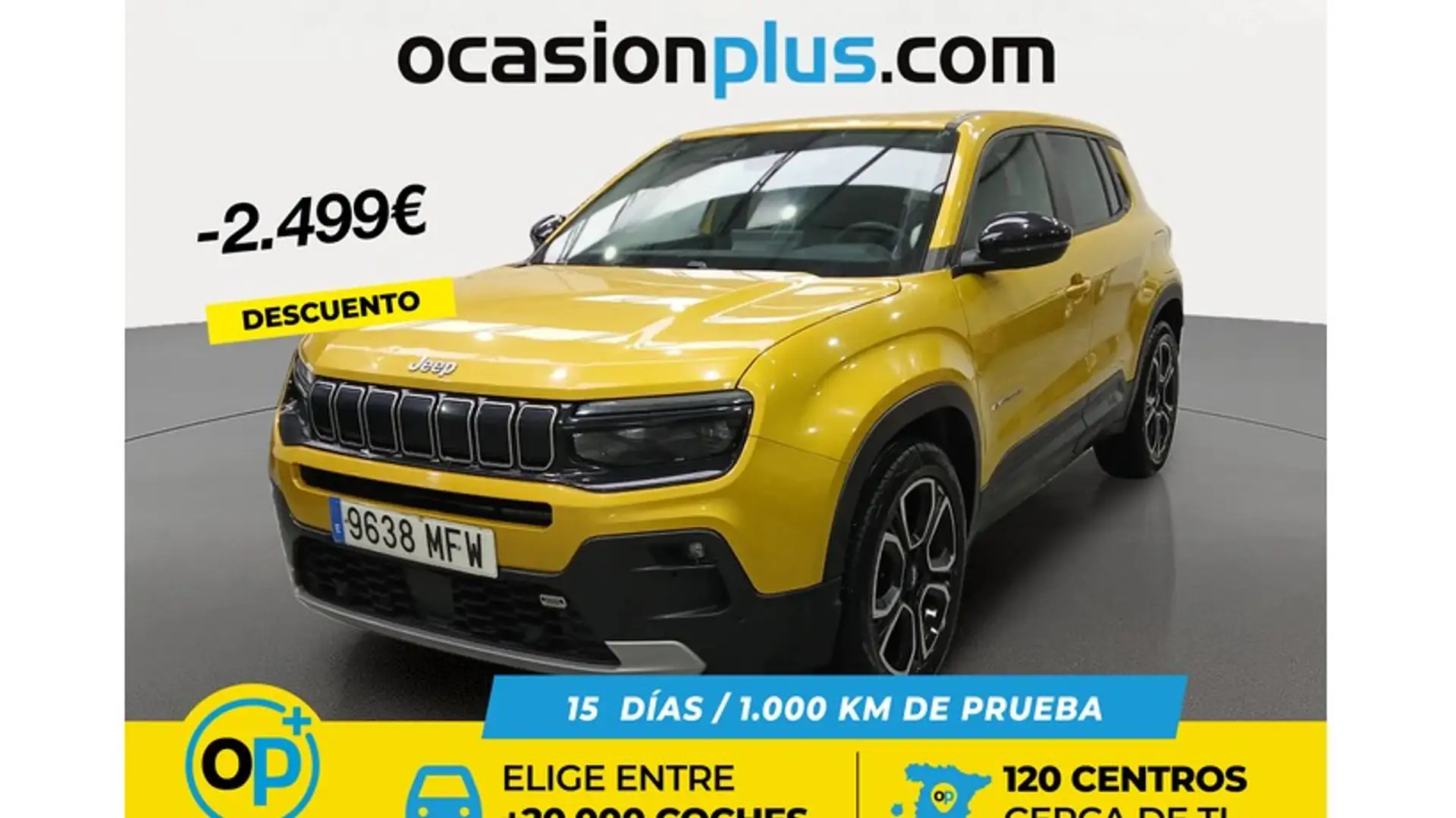 Jeep Avenger 1.2 Summit 74KW Gelb - 1