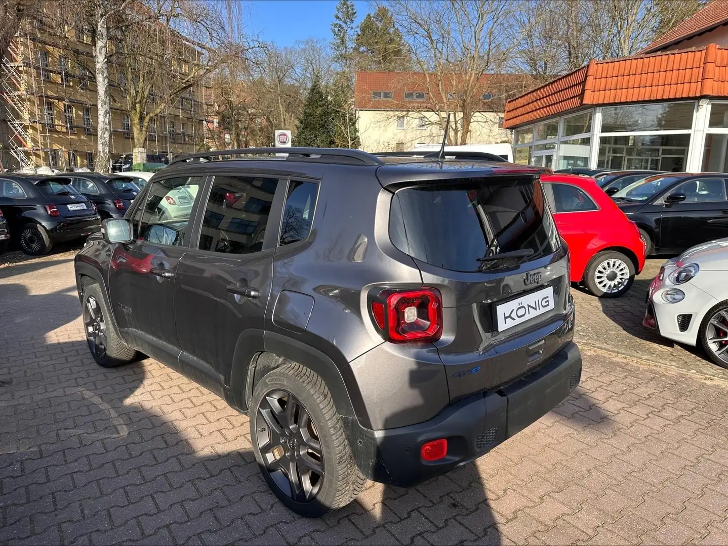 Jeep Renegade 1.3 PHEV S 240PS 4x4 KLIMA*CARPLAY*ACC Grau - 2