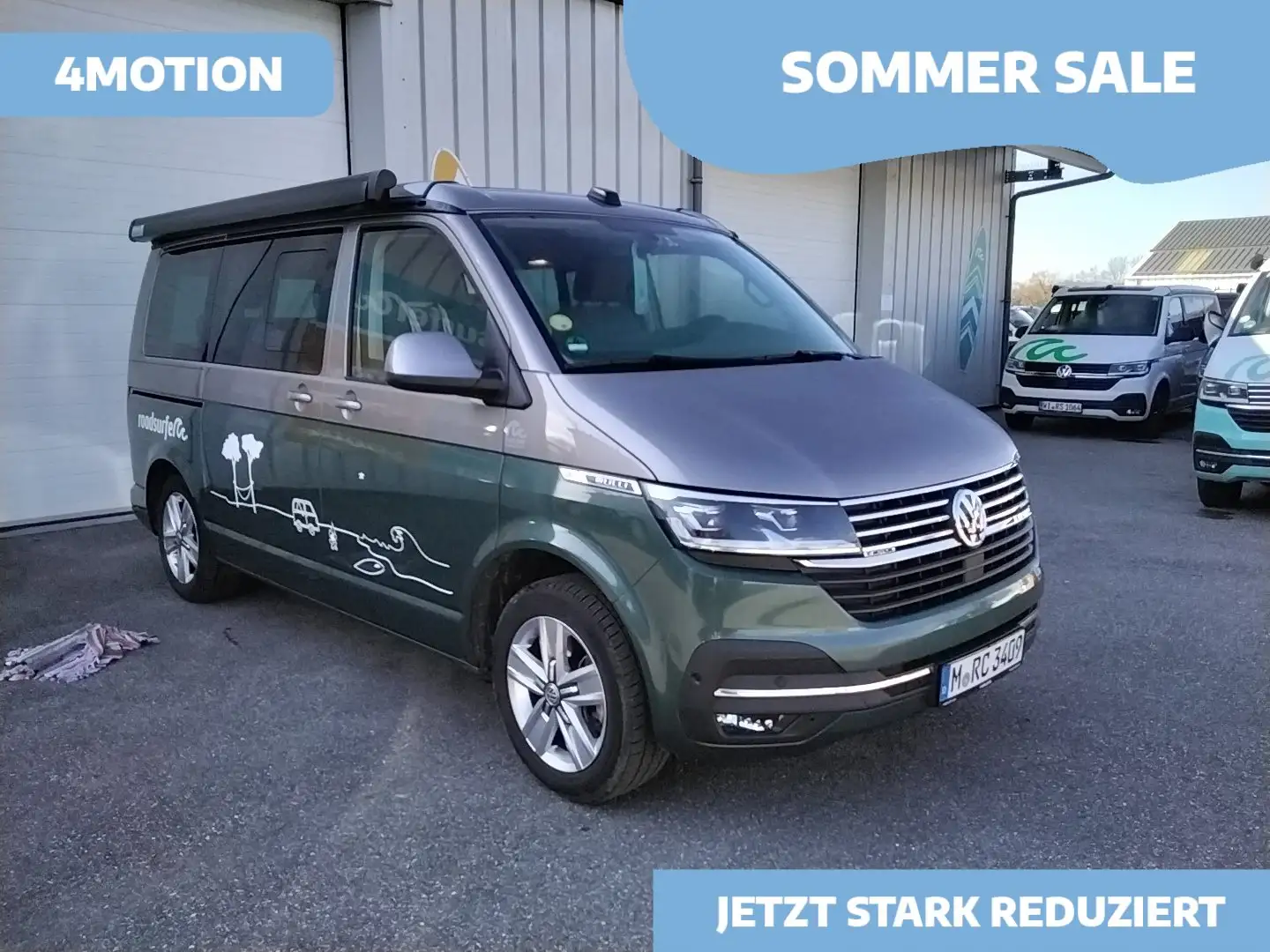 Volkswagen T6.1 California Ocean 4Motion StHz, Markise, Aufst Beige - 1