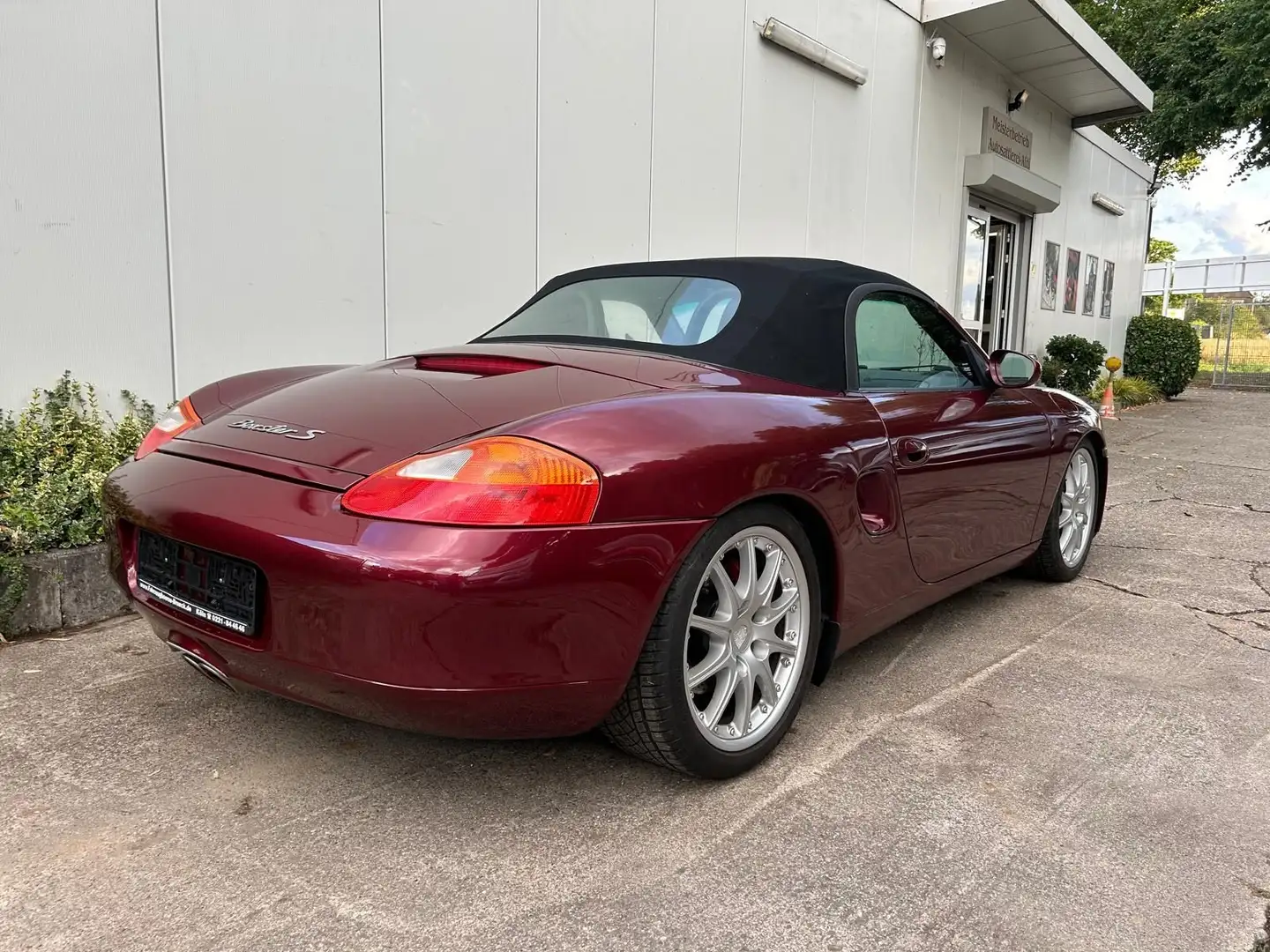 Porsche Boxster S guter Zustand wenig Km Rouge - 2
