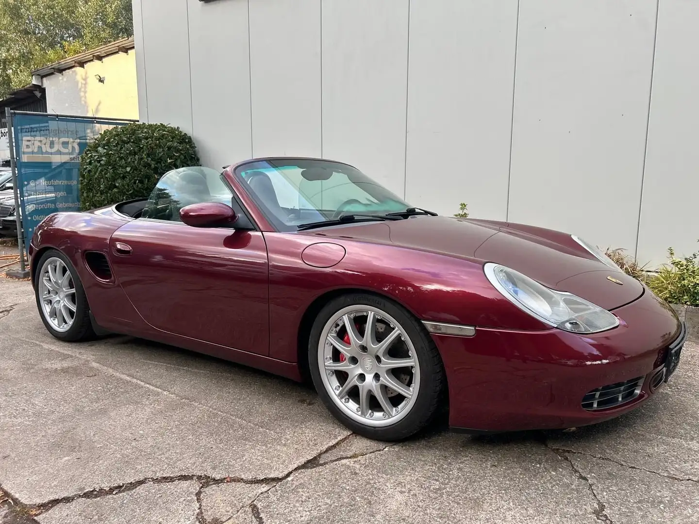 Porsche Boxster S guter Zustand wenig Km Rouge - 1