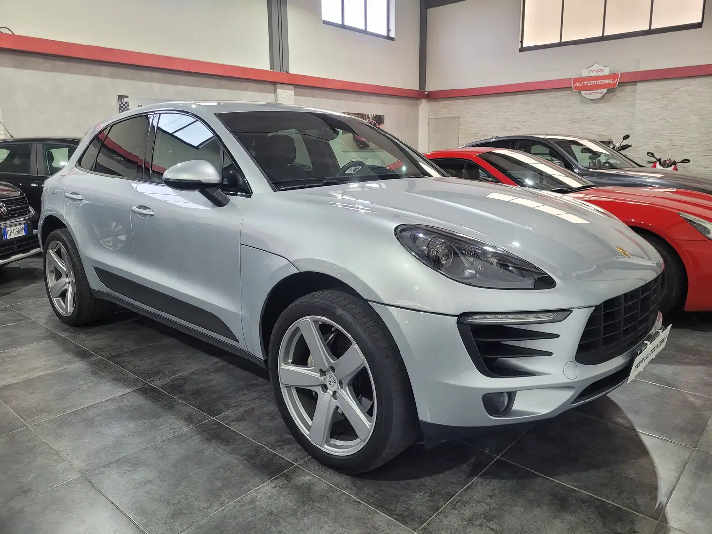 Porsche Macan 3.0 diesel Silber - 2
